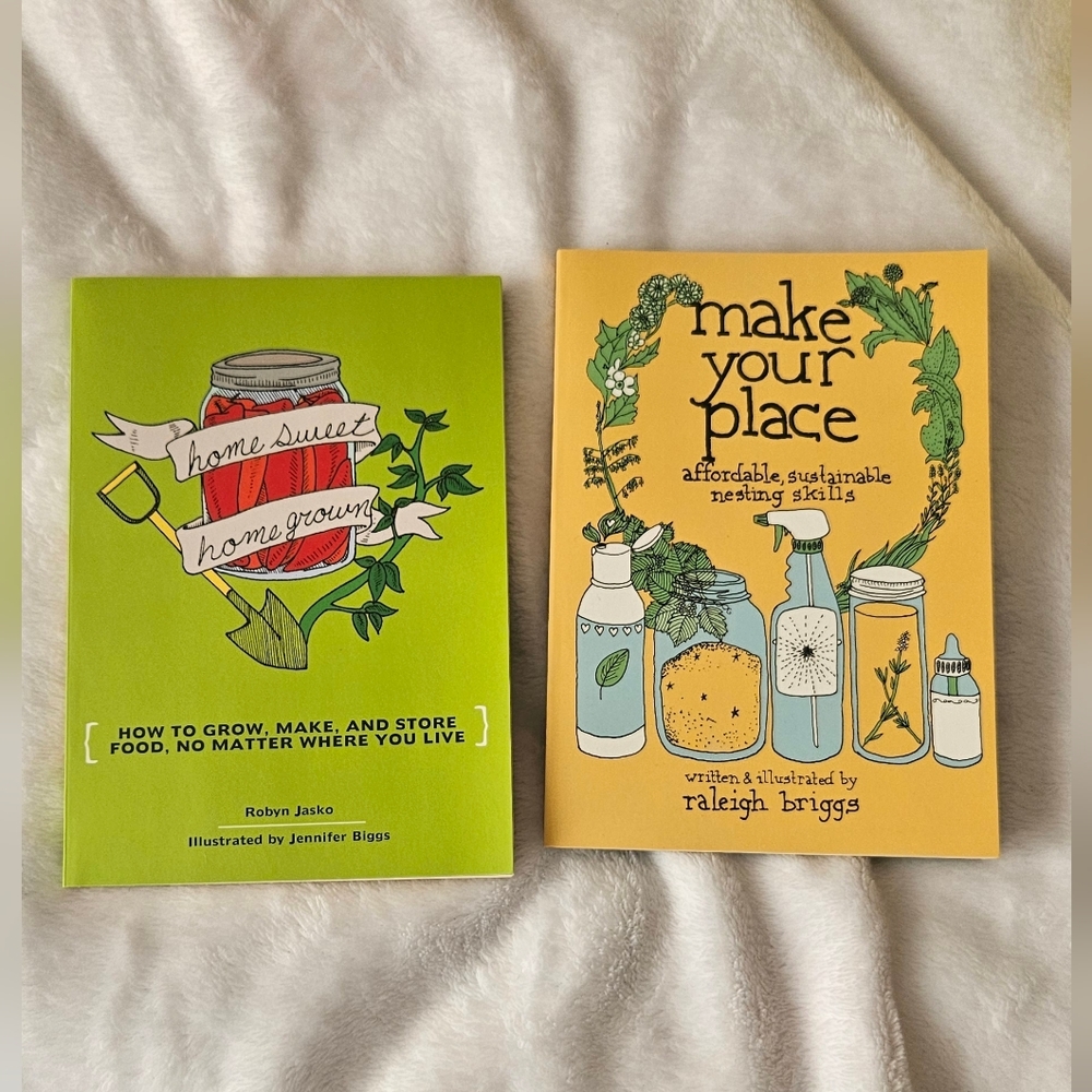 Make Your Place book and Home Sweet Home Grown book.   #270
